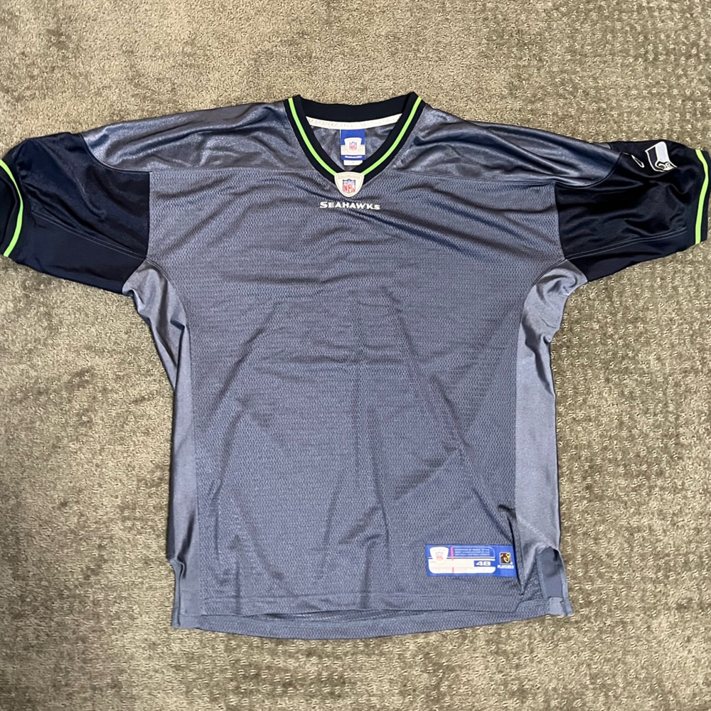 Blank Seahawks Jersey